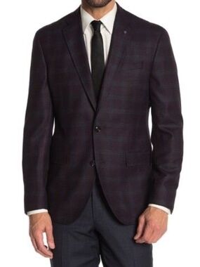 Ted Baker London Endurance "Konan SPJ" Men's Sport Coat — Size 46R